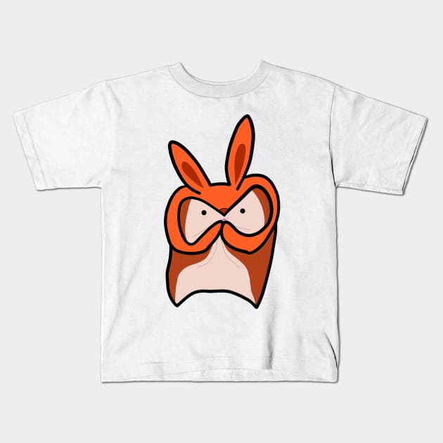 Cute Fox Kids T-Shirt by Monster To Me